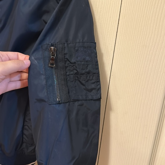 Paul & Shark navy bomber jacket size 4 - Picture 3 of 8